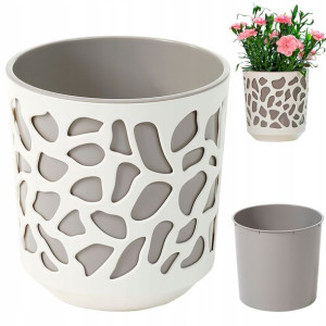 Doniczka Donica + Wkład Ogrodowa Domowa 14cm