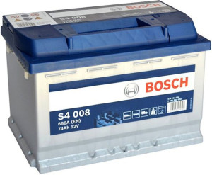 Akumulator Bosch S4 74ah 680a S4008