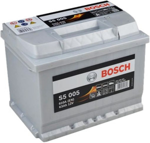 Akumulator Bosch S5 63ah 610a S5005