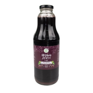 SOK tłoczony z wiśni 100% - NATURALNY - 1l - RawForest