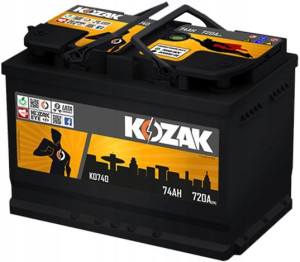 Akumulator Kozak Ko740 74ah/780a [sae] 74ah