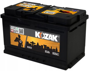 Akumulator Kozak Ko850 85ah/890a [sae] 85ah