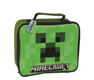 Torba termiczna na lunchbox 22cm Minecraft Creeper