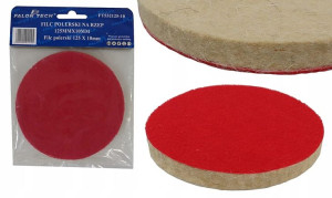 Filc Polerski Na Rzep Krążek Dysk Tarcza 125 X10