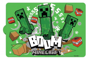 Podkładka kuchenna na stół 43x28cm MINECRAFT TNT