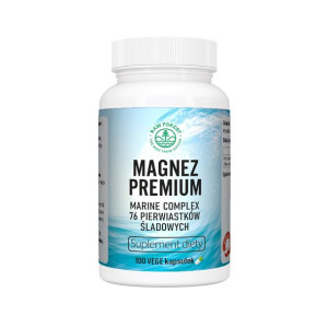 MAGNEZ PREMIUM - Marine Complex 76 pierwiastków śladowych RawForest 100kaps