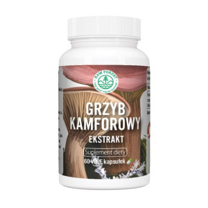 GRZYB KAMFOROWY - Ekstrakt - Suplement diety - RawForest - 60 kapsułek