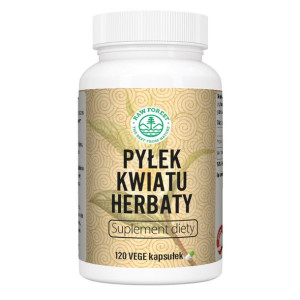 PYŁEK KWIATU HERBATY - Suplement diety - RawForest - 120 kaps.