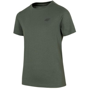 Koszulka dla chłopca 4f khaki hjz22 jtsm001 43s