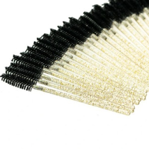 Spiralka Szczoteczki Do Brwi I Rzęs Glitter 50Szt.