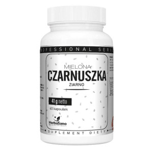Czarnuszka mielona - HerbaSano 5 - NATURALNE SUPLEMENTY - 60 kapsułek