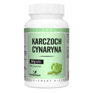 Hepafix karczoch i cynaryna - HerbaSano 5 - NATURALNE SUPLEMENTY - 100 kaps