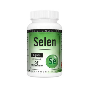 Selen Premium - HerbaSano - 120 kapsułek - NATURALNE SUPLEMENTY
