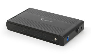 Obudowa zewnętrzna Gembird EE3-U3S-3 na dysk 3.5" SATA HDD USB 3.0 czarna