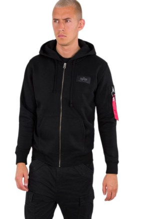 Alpha Industries Back Print Zip Hoody 128342-03 XXL