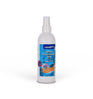 Preparat do dezynfekcji rąk cleaNTT CLN0080 o zapachu kwiatowym, 250 ml