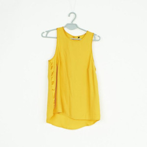 Top Damski Żółty Basic Stradivarius R. S