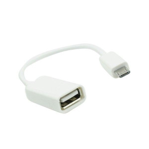Adapter MicroUSB -  OTG  Inny Biały