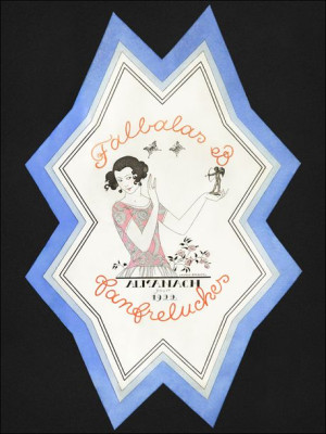 Almanach des Modes présentes, passées & futures pour, Falbalas et Fanfr