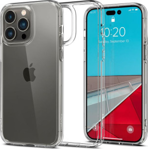 Etui Spigen Ultra Hybrid Apple iPhone 14 Pro Crystal Clear