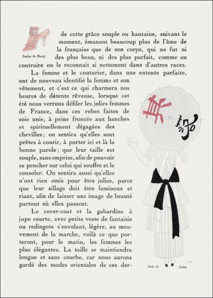 Autours Simples, George Barbier - plakat 61x91,5 cm