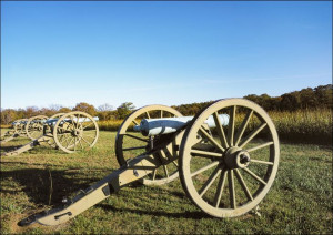 Canons at Shiloh National Military Park, Carol Highsmith - plakat 91,5x61 c