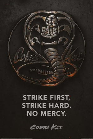 Cobra Kai No Mercy - plakat 61x91,5 cm