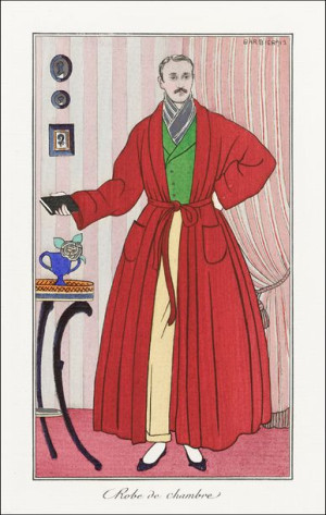 Costumes Parisiens, George Barbier - plakat 50x70 cm