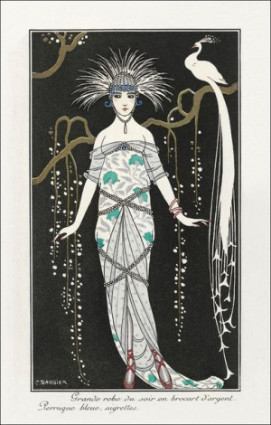 Costumes Parisiens, George Barbier - plakat 30x40 cm