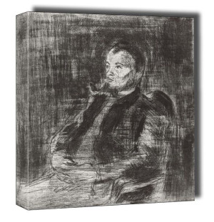 Camille Pissarro, Paul Signac - obraz na płótnie 40x40 cm