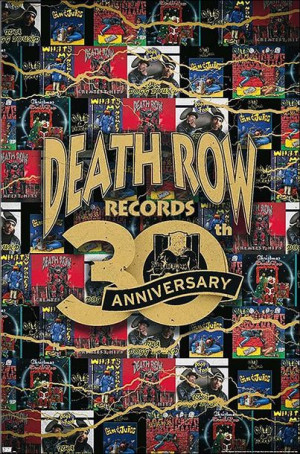 Death Row 30-sta rocznica okładki płyt - plakat 56,8x86,4 cm