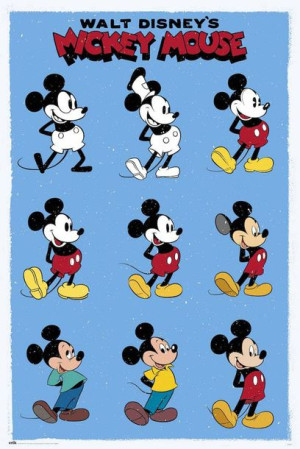 Disney Myszka Miki Mickey Mouse - plakat 61x91,5 cm
