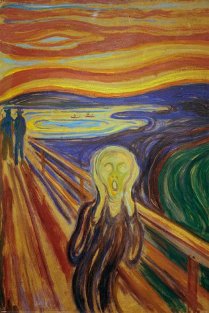 Edvard Munch Krzyk - plakat 61x91,5 cm