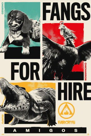 Farcry 6 Fangs For Hire - plakat 61x91,5 cm