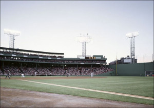 Fenway Park and the ’Green Monster,’ Boston, Carol Highsmith - plakat 42x29