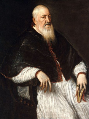 Filippo Archinto (born about 1500, died 1558), Archbishop of Milan, Tycjan