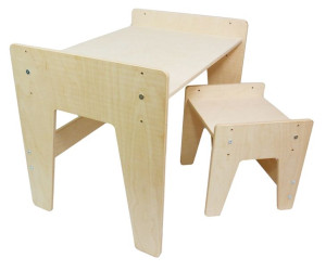 Biurko + krzesełko dla dziecka Zestaw Montessori Rosnące z dzieckiem