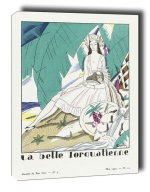 La belle torquatienne - obraz na płótnie 40x60 cm
