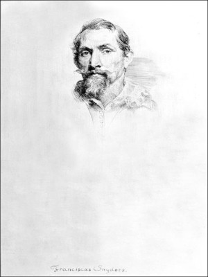 Frans Snyders, from The Iconography, Anthony van Dyck - plakat 61x91,5 cm