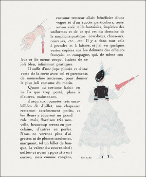 Gazette du Bon Ton, George Barbier - plakat 40x60 cm
