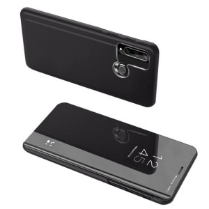 Etui z klapką Clear View Case do Huawei Y6p czarny