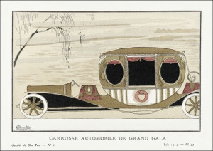 Grand gala automobile coach, Charles Martin - plakat 84,1x59,4 cm