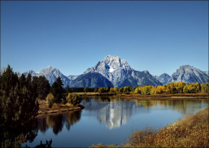 Grand Teton National Park view., Carol Highsmith - plakat 50x40 cm