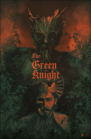 Green Knight - plakat premium 60x80 cm
