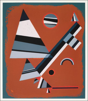 Gris, Wassily Kandinsky - plakat 40x60 cm