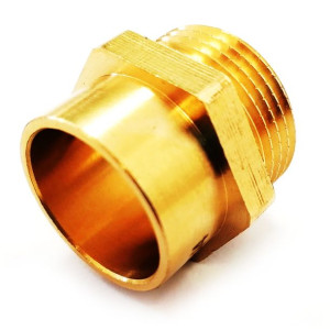Nypel redukcyjny 18 mm x 3/4" mosiądz lut