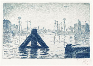 Harbor in Holland–Flushin, Paul Signac - plakat 40x30 cm