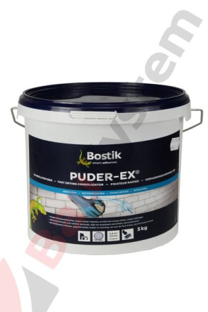 Uszczelniacz Do Wycieków - Bostik Puder-ex 5kg Szary