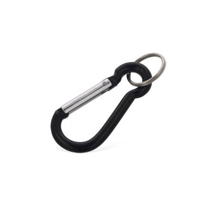 Karabińczyk FOX 6 Aluminiowy IO-30706 Czarny 6 cm