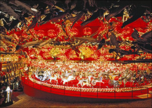 House on the Rock Carousel, Wisconsin., Carol Highsmith - plakat 70x50 cm